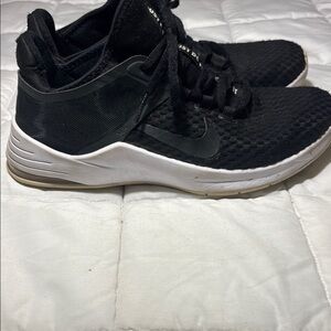 Nike Black and White Athletic Shoes